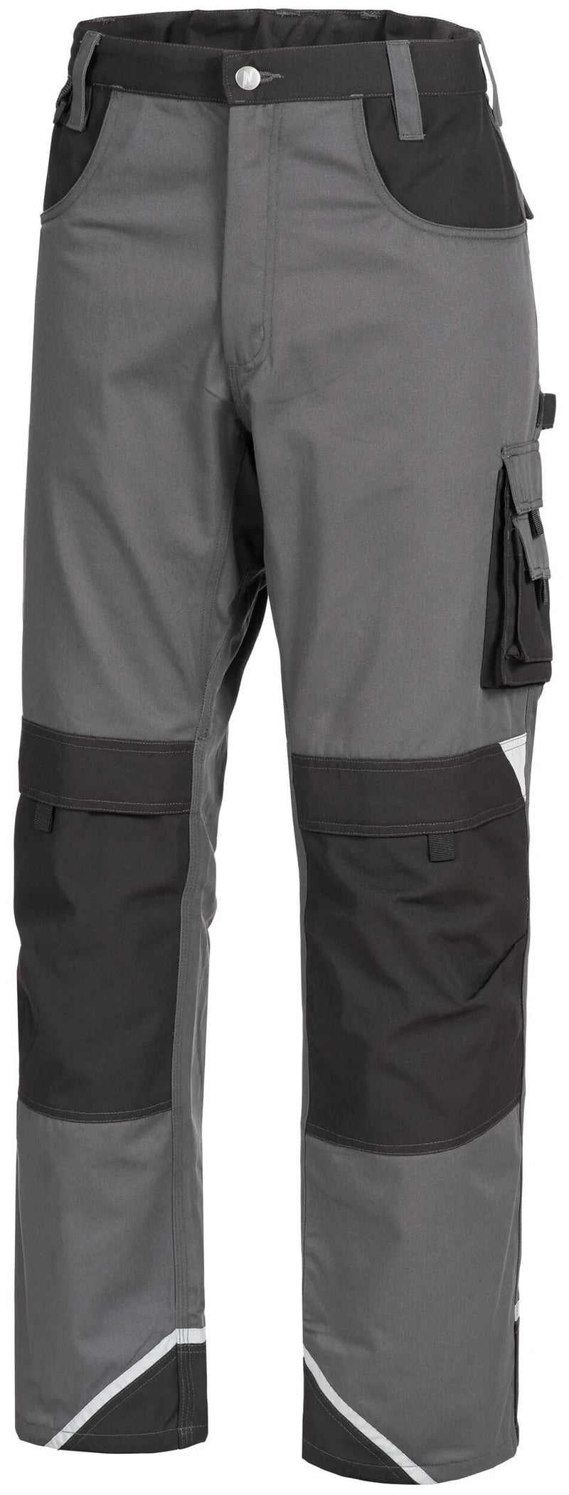 Nitras safety broek met tailleband motion tex plus trousers gr. 48 grey sw nitras motion tex plus