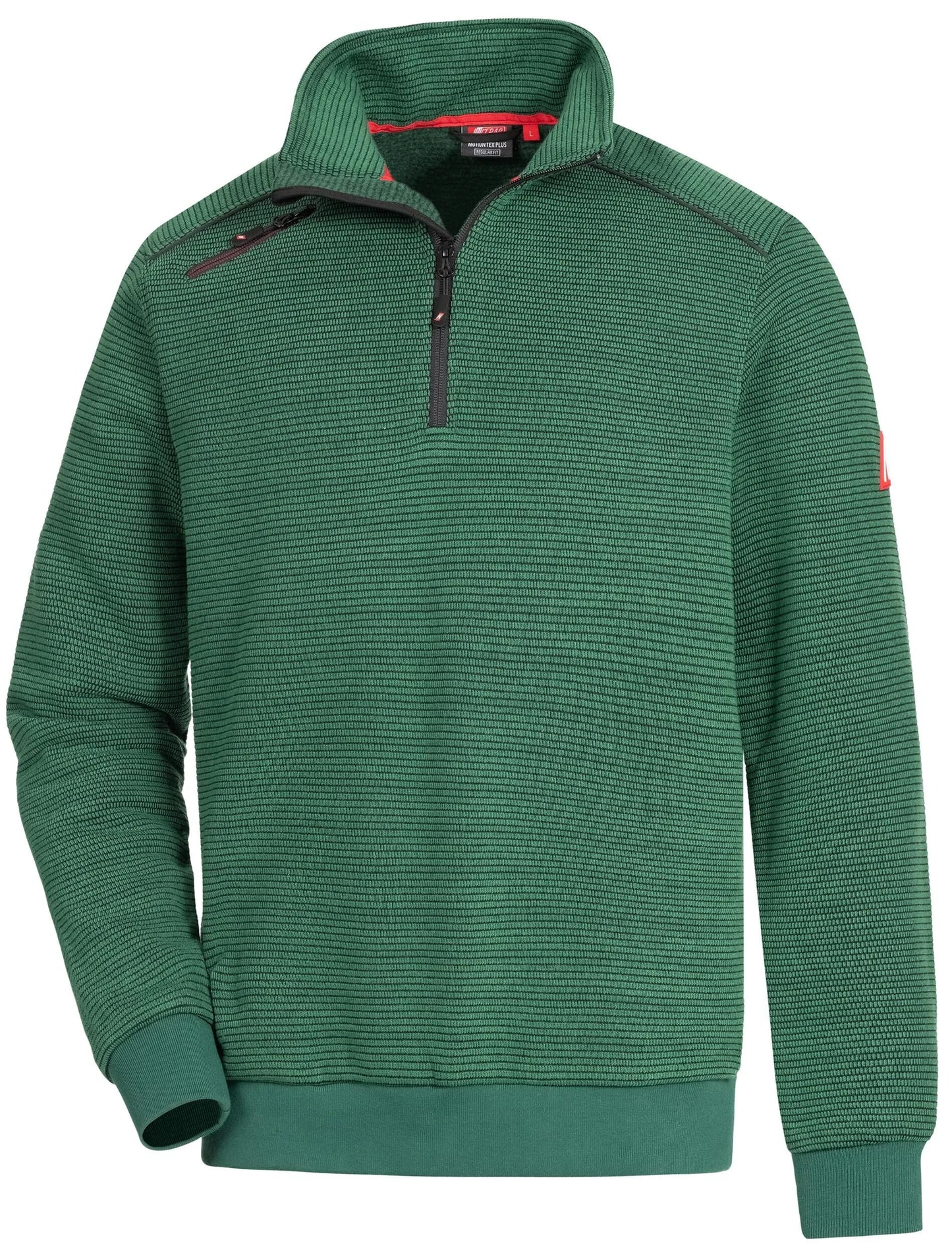 Nitras safety pullover motion tex plus pullover gr. l green nitras motion tex plus