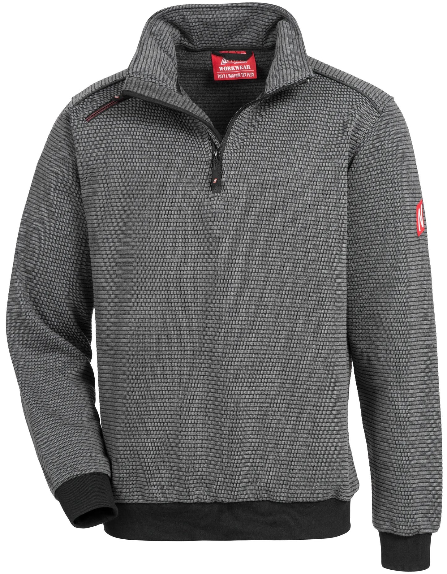 Nitras safety pullover motion tex plus pullover gr. xxl grey nitras motion tex plus