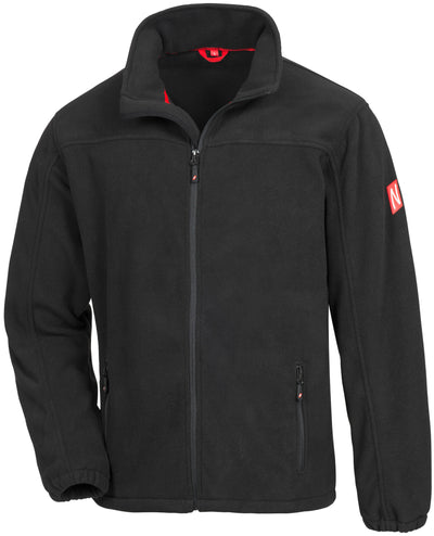 Nitras safety fleecejacke 7044 motion tex plus fleece jacket gr. xl blac nitras motion tex plus