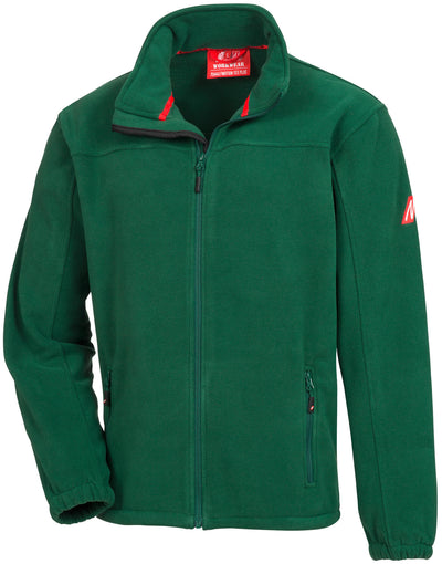 Nitras safety fleecejacke 7044 motion tex plus fleece jacket gr. m green nitras motion tex plus