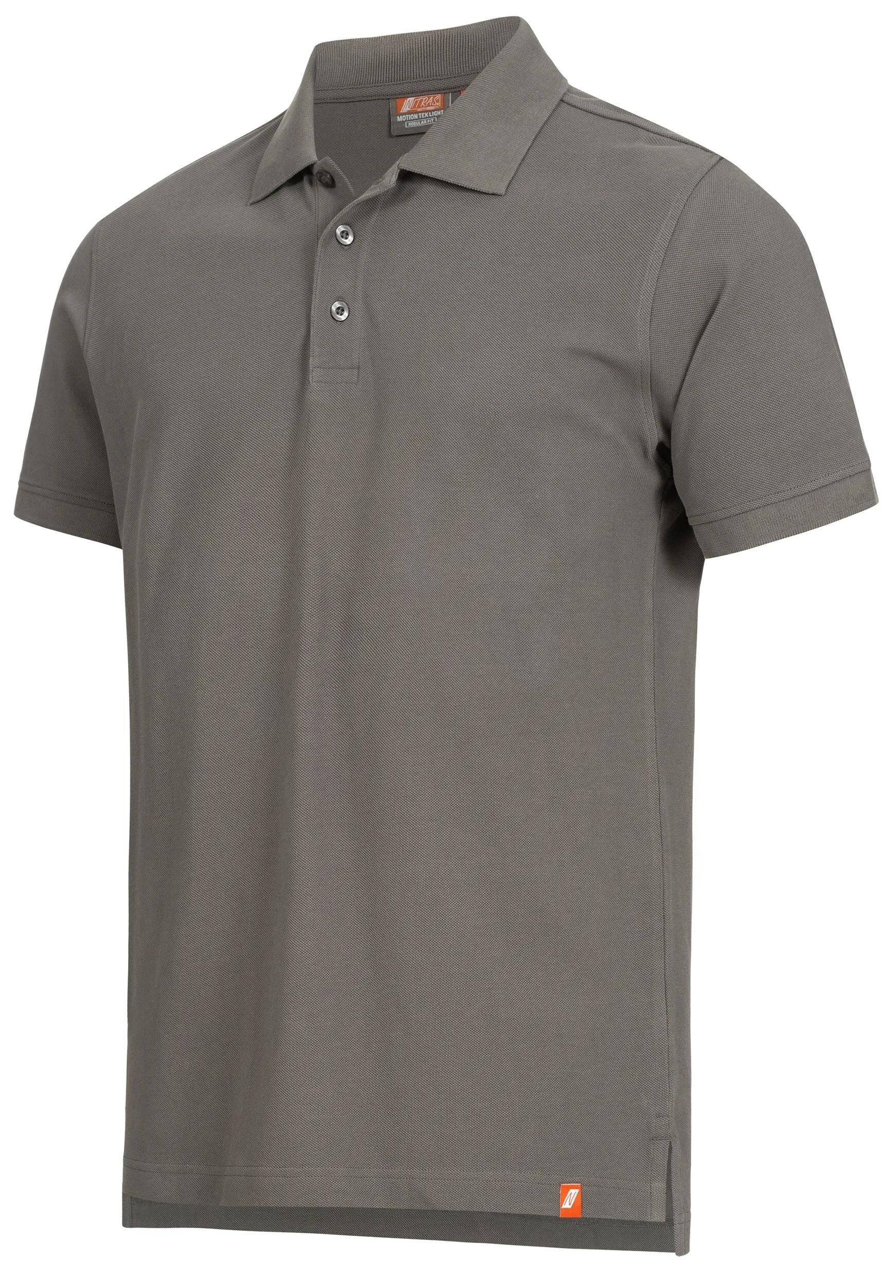 Nitras safety poloshirt motion tex light poloshirt gr. xl grey nitras motion tex light
