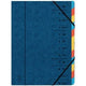 Exacompta sorteermappen 5222z blauw a4