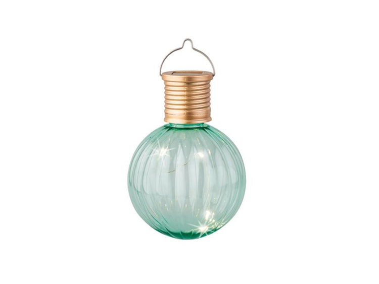 Lumineo led solar bulb ø8-h11cm pastelkleuren