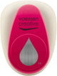 Vaessen creative pons - figuurpons - druppel - 5,8 x 8,9 cm