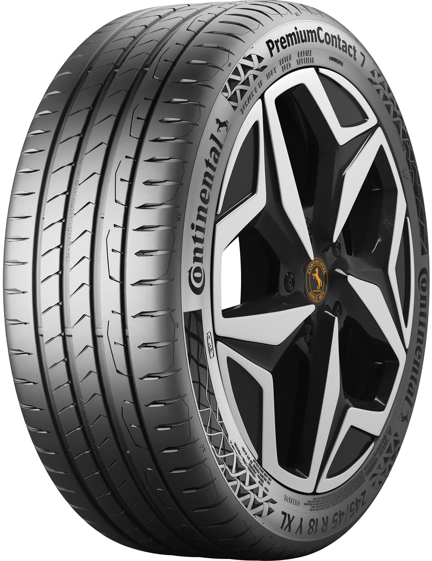 Continental sommerreifen premium contact 7 tires so 245 45r18 100y conti premium contact 7