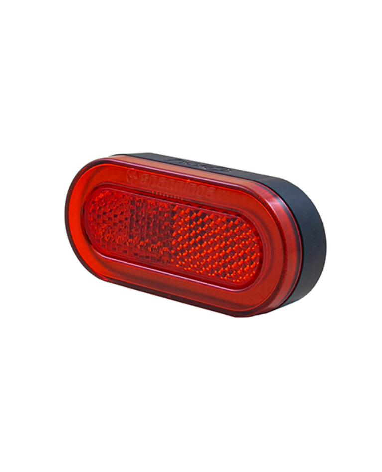 Spanninga metaal b.v. spanninga dynamo drager achterlicht halo xds 6vac. boutafstand 50mm. met standlicht