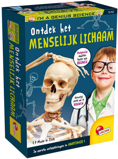 Lisciani i'm a genius pocket science- ontdek het menselijk lichaam