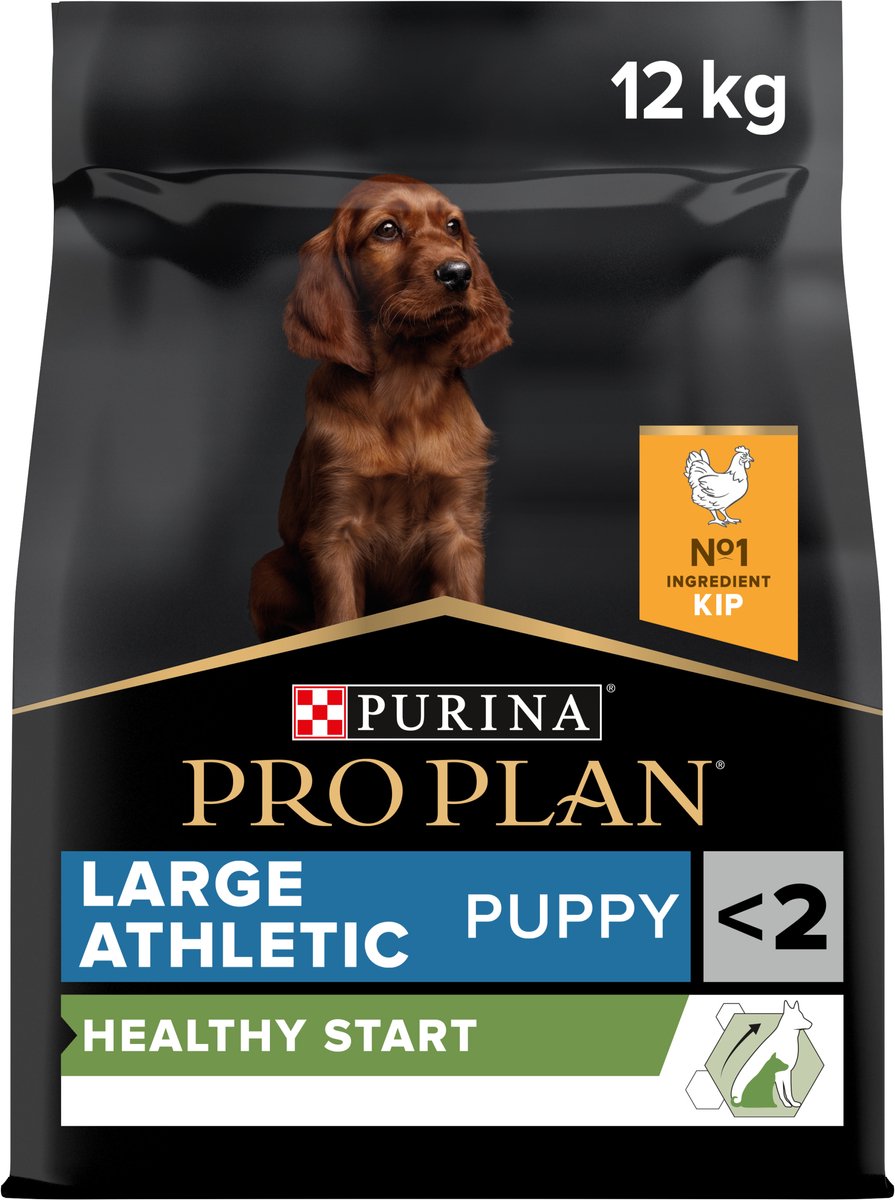 Pro plan purina large athletic puppy - hondenvoer - kip - 12 kg