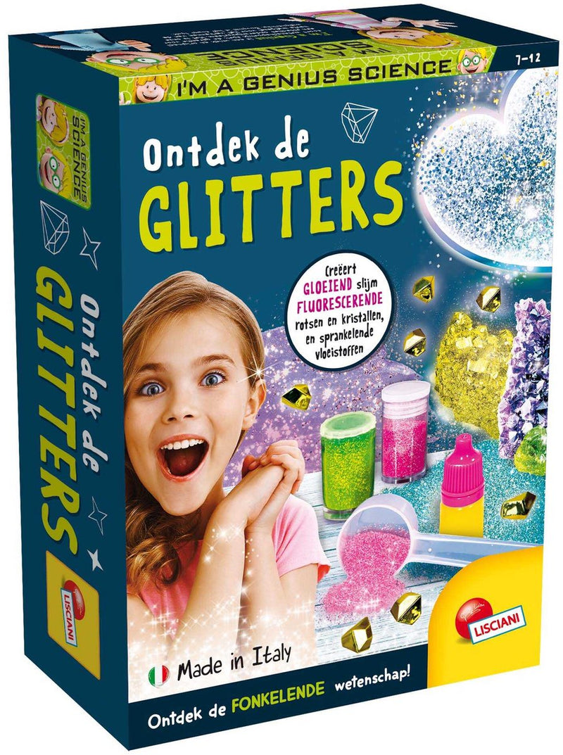Lisciani i'm a genius pocket science - ontdek de glitters