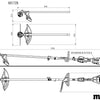 Metabo apparaatbevestiging ma brush cutter attachment ma-fs 40