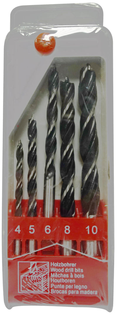 Pro spiralbohrersatz 3015 wood twist drill set 5tlg.