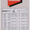 Makita accessoires makita zaagketting 35 cm 1,1 mm 3 8 hm - 191h02-6