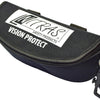 Nitras safety brillenkoker glasses case black textile