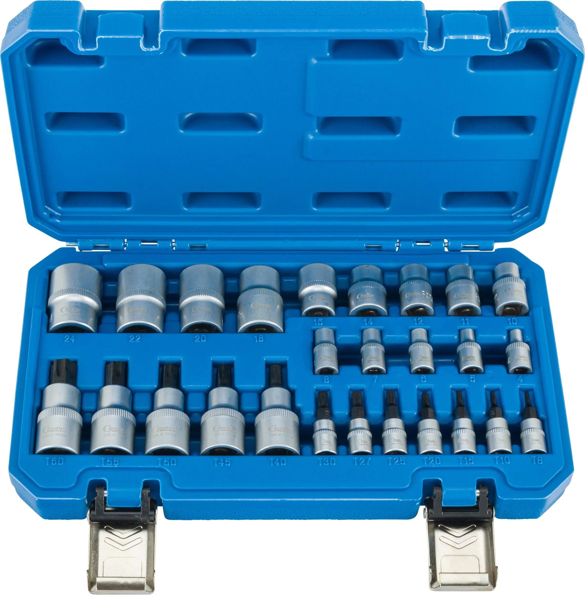 Condor steckschlüsselsatz 22499 socket wrench set tx-plus and tx-e-plus