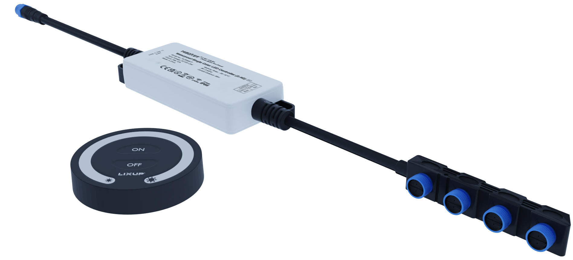 Lixup toebehoren dimmer kit with remote co