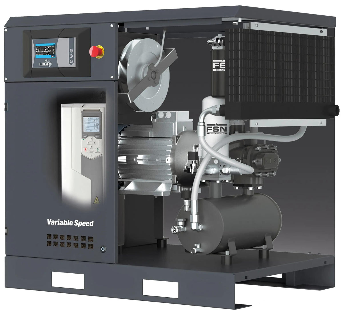 Aircraft kompressor a-k-max 7,5-10-270 k vs (ie3) compressor a-k-max 7,5-10-270k vs