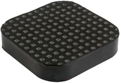 Busching gummiauflage rubber pad shunting jack 25x120x120mm.