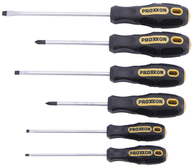 Proxxon schroevendraaier set flex dot screw driver sets 6-te. schl. + phillips