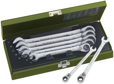 Proxxon ratschenschlüsselsatz microspeeder ratchet wrench set 6-piece