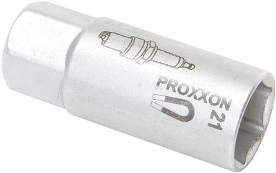 Proxxon zündkerzen-steckschlüsseleinsatz 1 2 end plug insert with magnets 21 mm proxxo