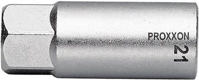 Proxxon zündkerzen-steckschlüsseleinsatz 1 2 end plug insert 21 mm