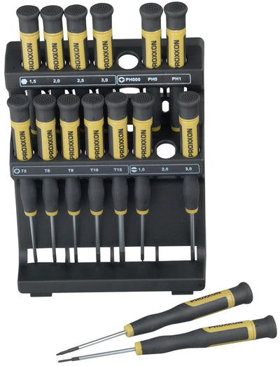 Proxxon schraubendrehersatz micro-driver screw driver sets micro-driver 15pcs