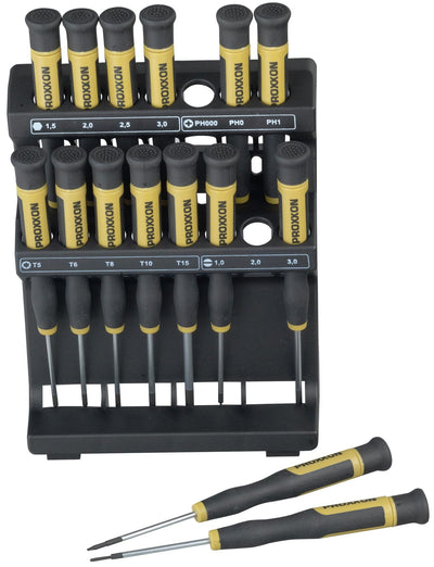 Proxxon schroevendraaier set micro-driver screw driver sets micro-driver 15pcs