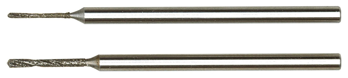 Proxxon spiralbohrersatz diamond spiral drill 1x 0.8mm and 1x 1.2mm