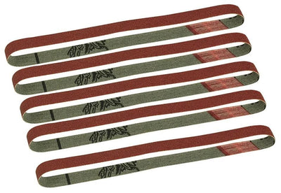 Proxxon schleifbänder sanding belts 5st sil-carbide k180