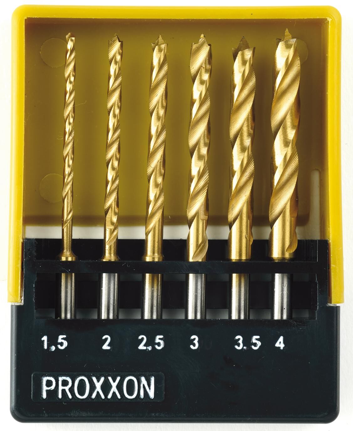 Proxxon set speciaalboren hss twist drill set 6tlg
