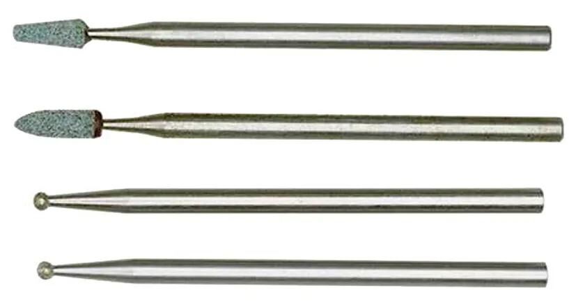 Proxxon frässtiftsatz tool kits 4pcs for glass processing