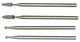 Proxxon frässtiftsatz tool kits 4pcs for glass processing