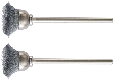Proxxon pinselbürste brushes shaft 2.35 d=13mm steel 2pcs