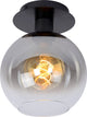 Lucide marius - plafonnière (plafondlamp) - 1xe27 - zwart