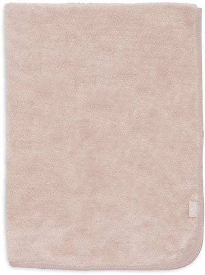 Jollein baby deken wieg 75x100cm basic sherpa jersey silk rose