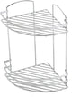 Plieger solid doucherek - hoekplanchet - 2 laags - draadmodel - chroom