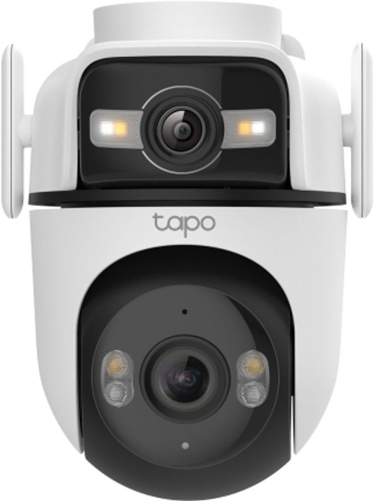 Tp-link tapo c545d beveiligingscamera dual lens - buiten - 2k 3mp - pan tilt - ai detectie - ip66