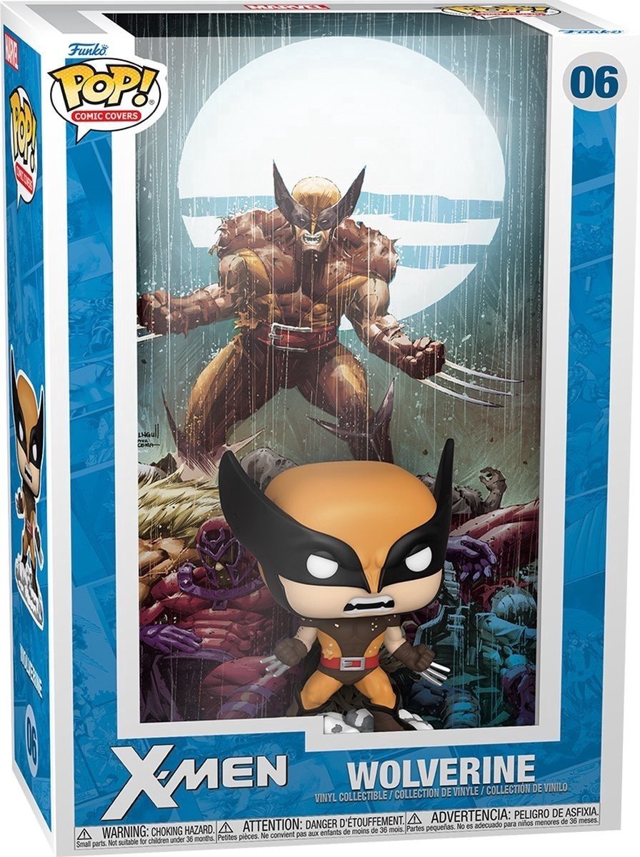Funko pop comic cover: x-men - wolverine pop #06