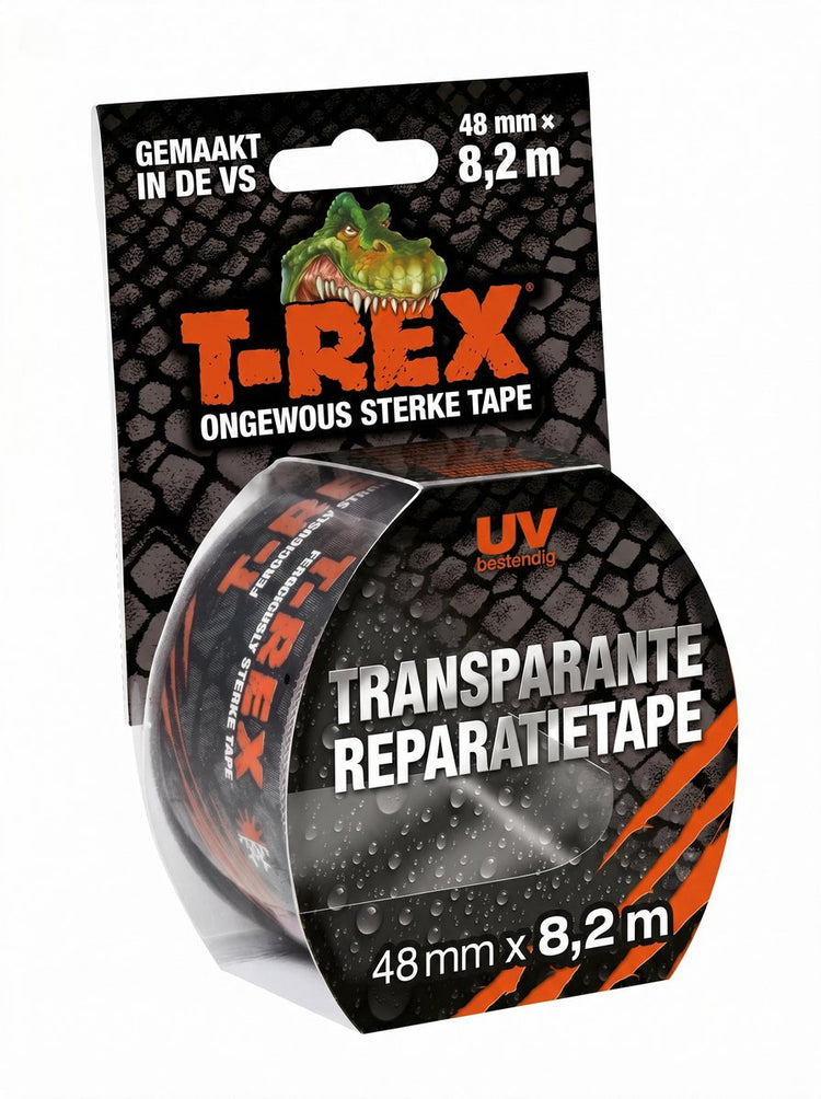 T-rex 820-48 - clear pakband - 48 mm x 8.2m - transparant