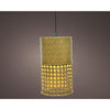 Lumineo led solar hanging light ø11-h18cm metaal warmwit. brandt tot 6 uren.