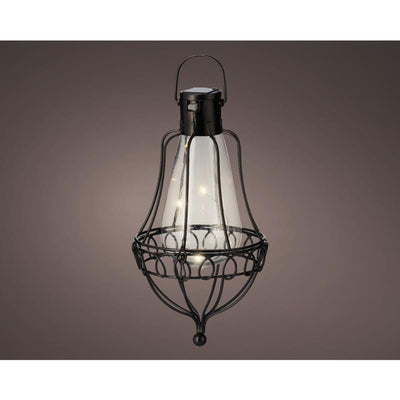 Lumineo led solar hanglamp h21cm zwart