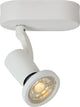 Lucide jaster-led - plafondspot (plafondlamp) - led - gu10 - 1x5w 2700k - wit