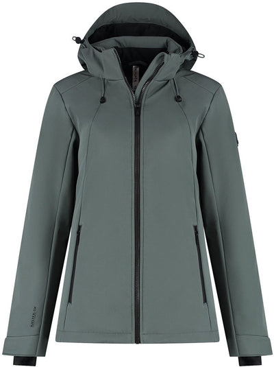 Kjelvik karlijn xg dames outdoorjas - green
