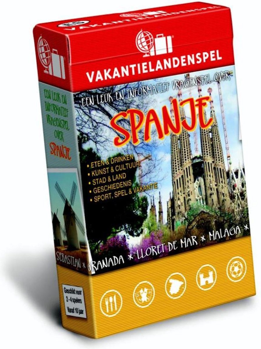 Scala kaartspel vakantielandenspel spanje