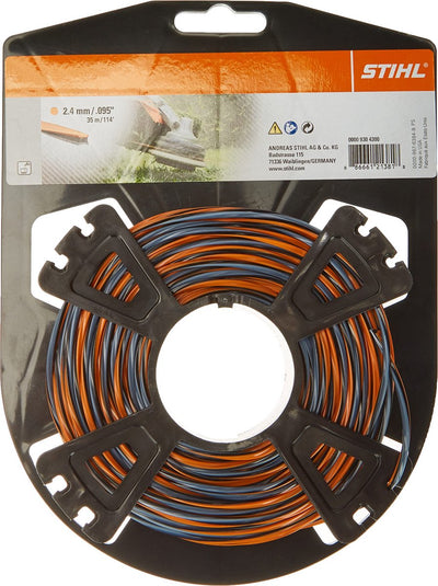Stihl - cf3 pro - 00009304300 - maaidraden kruisvormig met carbonaandeel, oranje