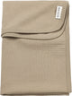 Meyco baby jacquard wiegdeken - taupe - 75x100cm - 0.5 tog