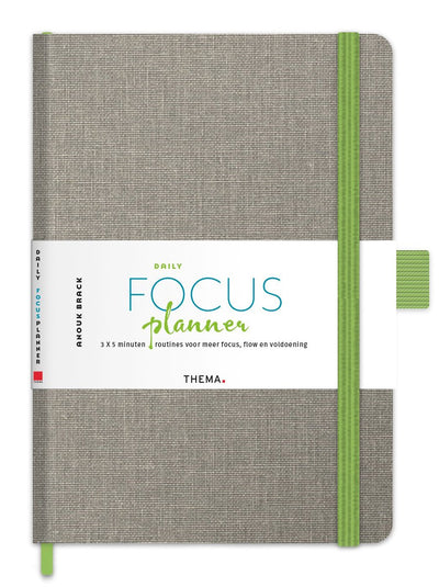 Merkloos sans marque daily focusplanner - weekplanner