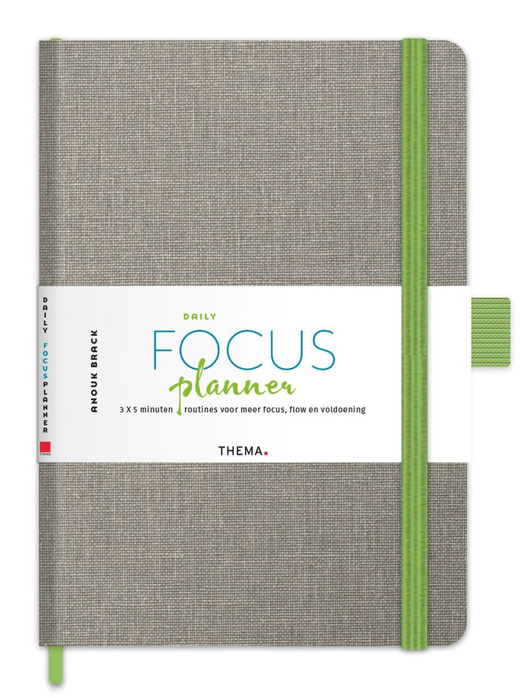 Merkloos sans marque daily focusplanner - weekplanner