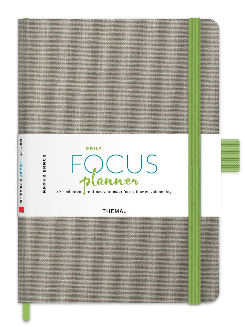 Merkloos sans marque daily focusplanner - weekplanner